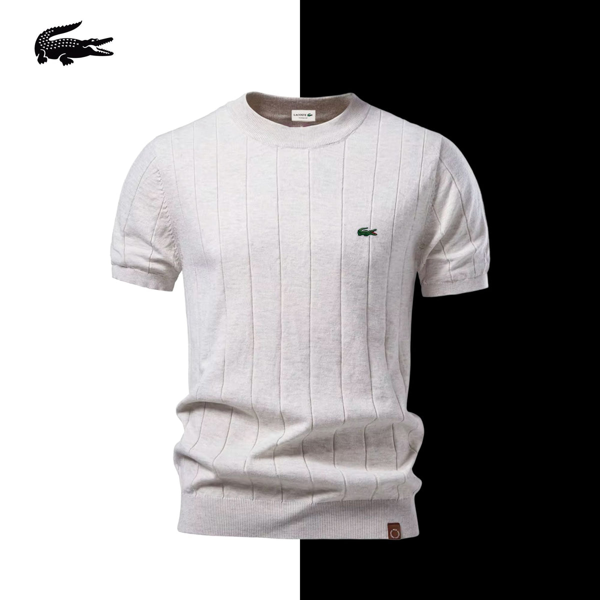 LC Ivory Rib Knit
